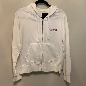 White Hurley Sweatshirt